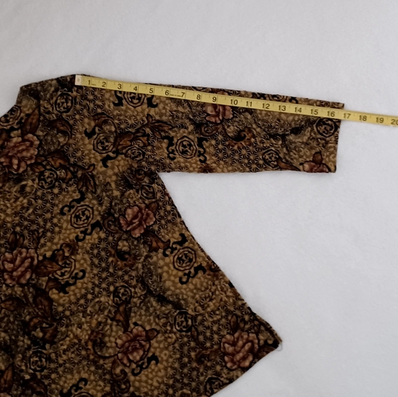 NOTATIONS Floral Top, size S - Picture 8 of 11